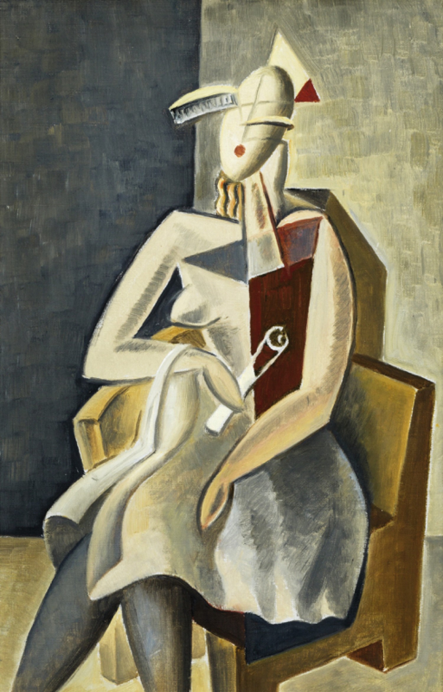 Jaroslav Král: Studentka, 1935 olej na plátně, 36 x 24 cm cena 1 200 000 Kč 1. Art Consulting 9. 6. 2019