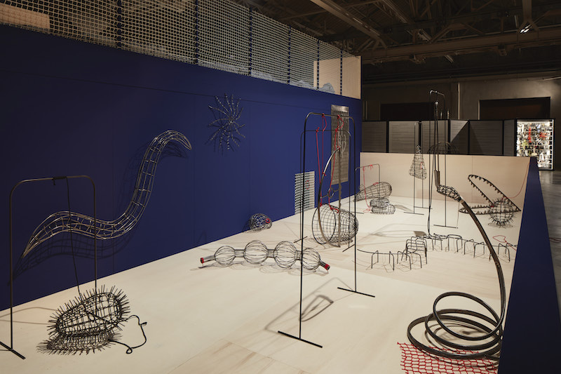 Eva Kot’átková: The Dream Machine is Asleep, pohled do výstavy, Pirelli HangarBicocca, Milan, 15. 2.–22. 7. 2018, foto: Agostino Osio