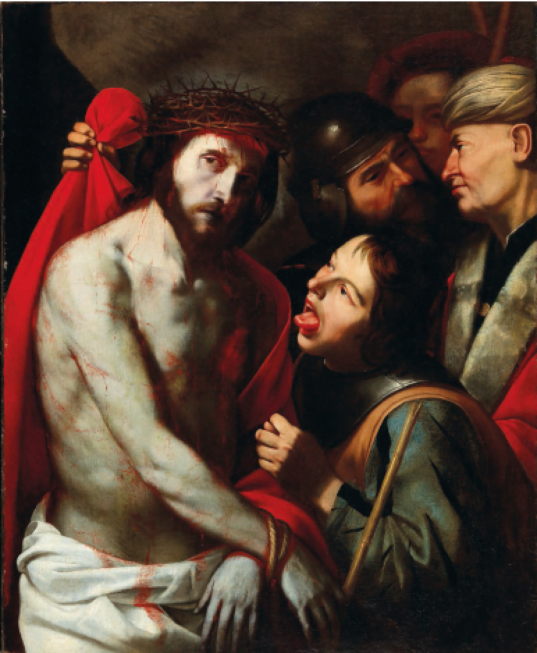 José de Ribera: Posívání Kristu olej na plátně, 106,2 x 86,8 cm odhadní cena: 300.000 až 500.000 € (+ provize a další poplatky)