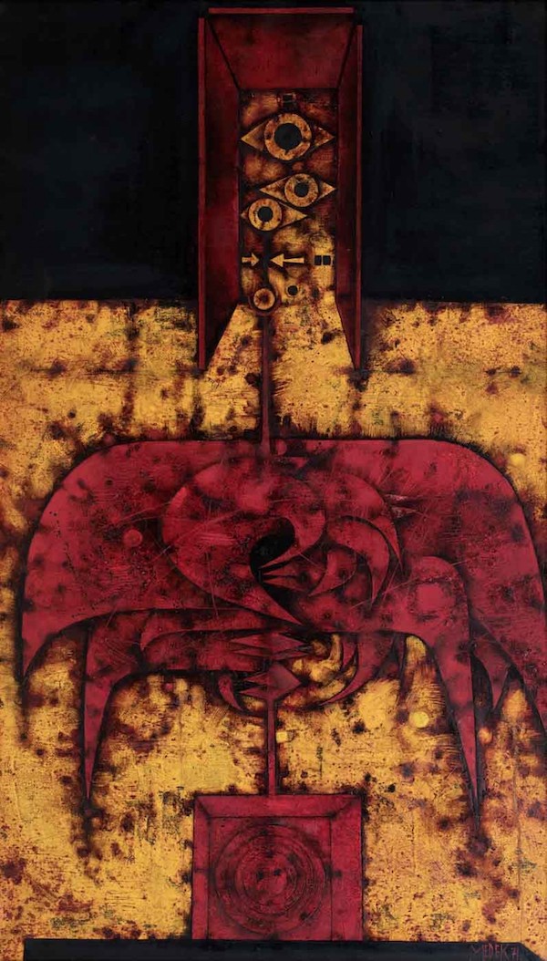 Mikuláš Medek: Žíznivý anděl IV, 1971