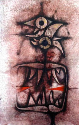 Mikuláš Medek: Milenci z Růžové věže (studie střední části), 1969–70