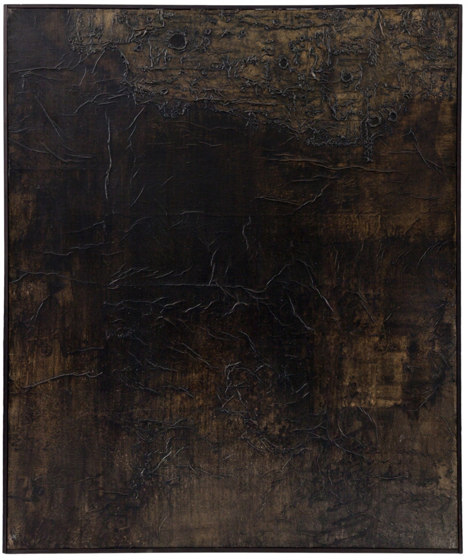 Jan Koblasa: Finis terrae I., 1961 tempera na papíře, 150 x 125 cm cena: 550 000 Kč (+ aukční provize 20%) Sýpka 18. 10. 2020
