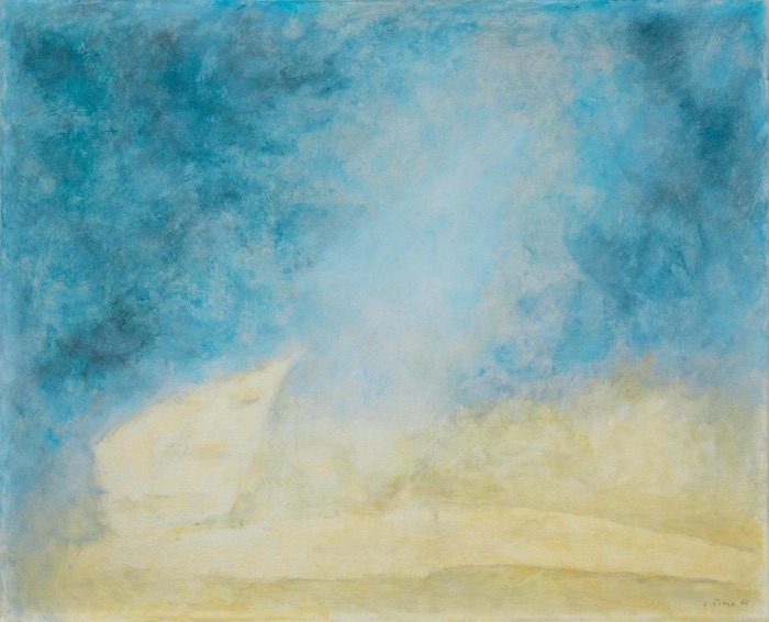 Josef Šíma: Modrá krajina – Světo II, 1960