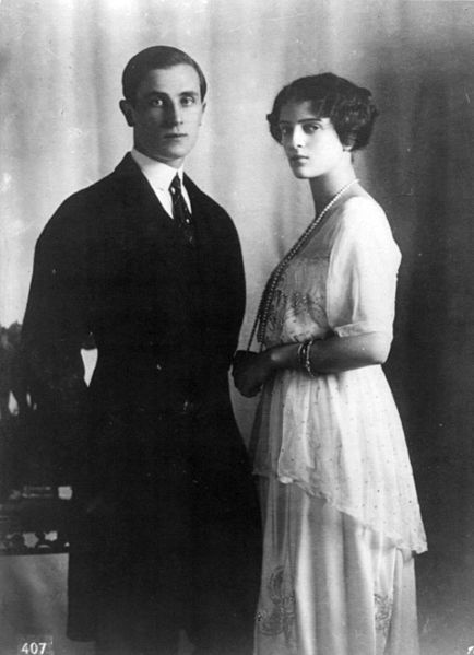 Felix Felixovič Jusupov a Irina Alexandrovna Romanovová 