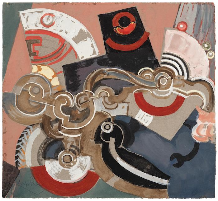 František Kupka: Studie k obrazu Stroje, 1927–29