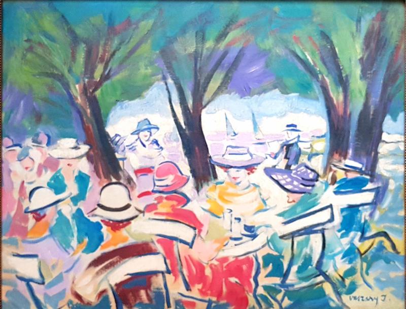 János Waszary: Letní den v parku, 1930–39