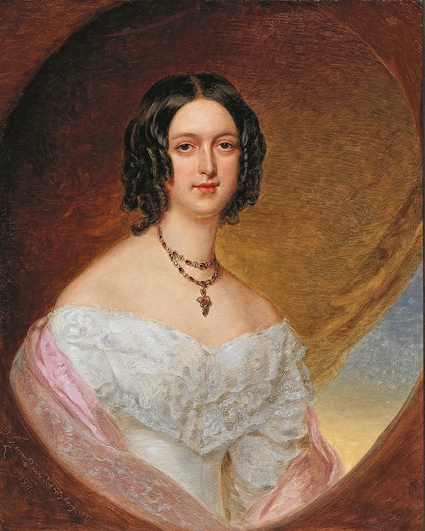 Jaroslav Čermák: Hraběnka Paulina Nosticová, 1846
