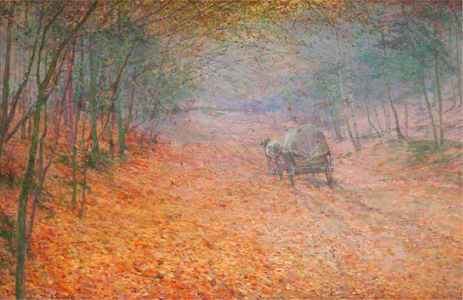 Antonín Slavíček: V mlze na podzim, 1897