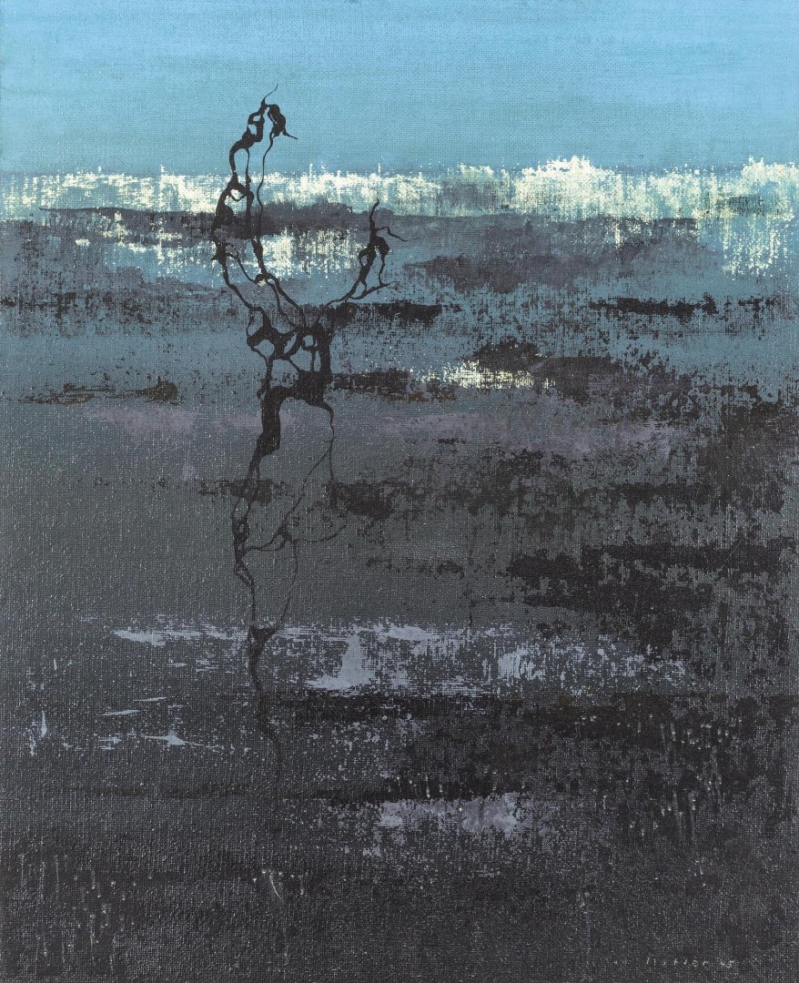  Josef Istler: Bažiny, 1945, olej na lepence, 62 x 51 cm, 1. Art Consulting 22. 4. 2022, cena: 2 026 000 Kč