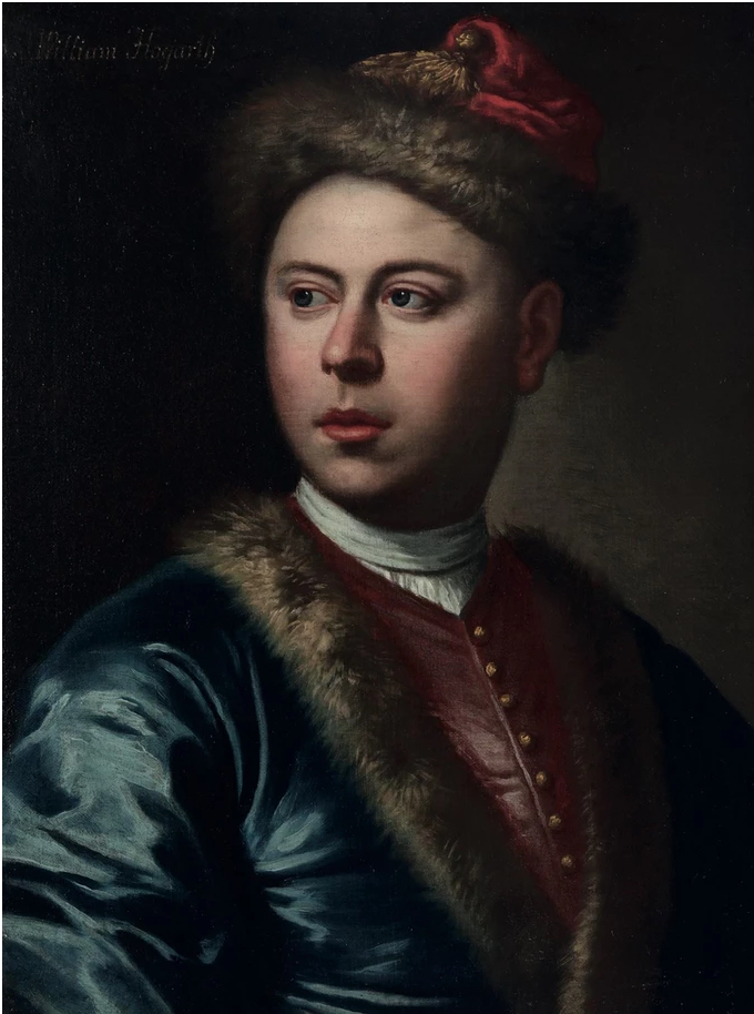 Jan Kupecký (připsáno): Portrét mladého muže s kožešinovou čapkou, olej na plátně, 43 x 57 cm, Artbankers online 24. 4. 2022, nevydraženo (odhad 80 000 – 130 000 Kč)