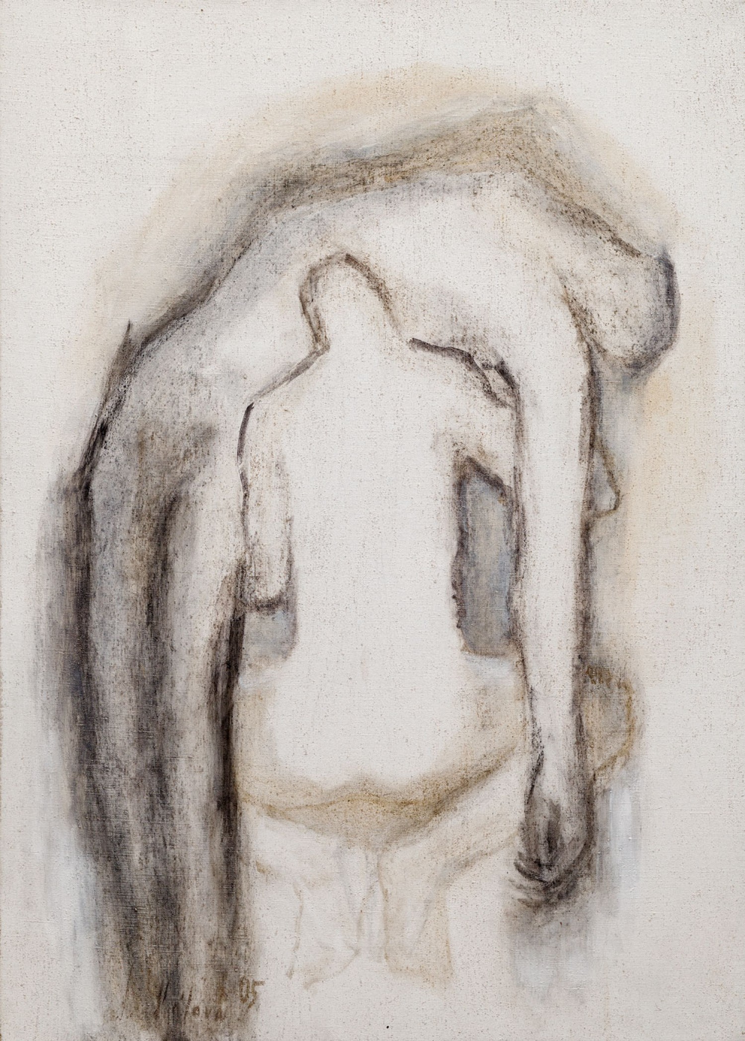 Jitka Válová: Pieta, 2205, olej na plátně, 120 × 85 cm, Artslimit 2. 10. 2022, cena: 400 000 Kč