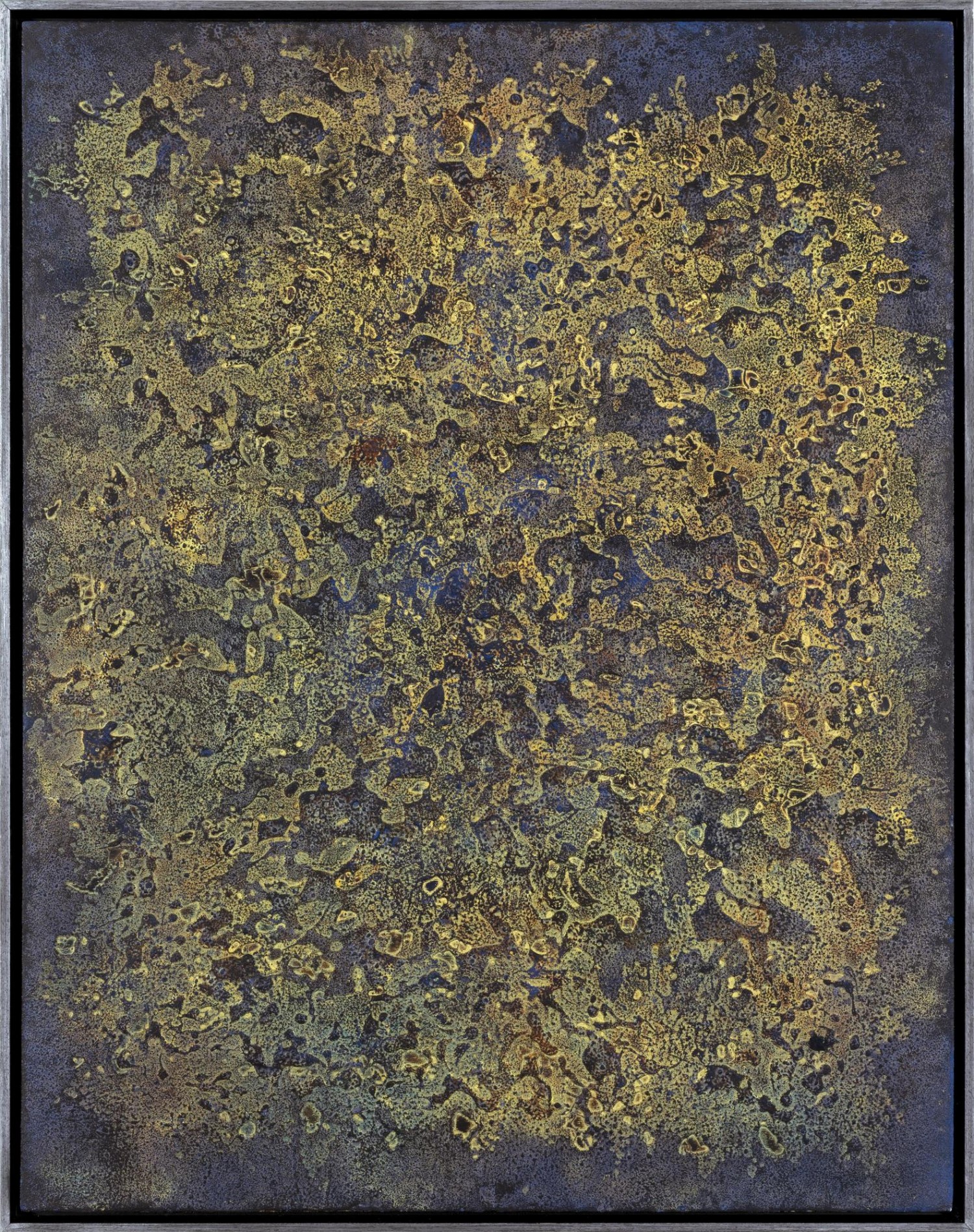 Robert Piesen: Obraz, 1970, kombinovaná technika na desce, 83 × 65 cm, 1. Art Consulting 23. 10. 2022, vyvolávací cena: 650 000 Kč + provize ve výši 20%
