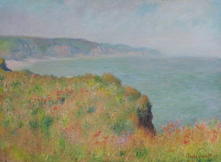 Claude Monet: SUR LA FALAISE À POURVILLE / 1882