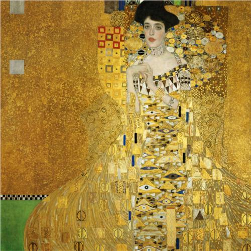 Gustav Klimt: Portrét Adély Bloch-Bauer / 1907