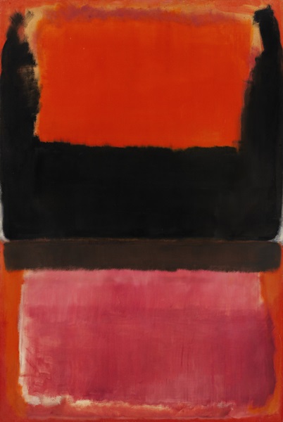 Mark Rothko: no.21 / 1953 / olej na plátně / 241.5 x 162.5 cm / odhad: $50 mil / Sotheby’s 11. 11. 2014