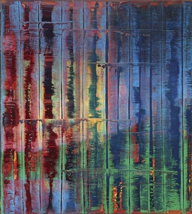 Gerhard Richter: Abstraktní obraz / 1992 olej na plátně / 200 x 180 cm / cena: 14-18 mil. USD / Christie’s 12. 11. 2014
