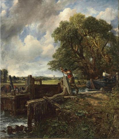 John Constable: The Lock / 1824