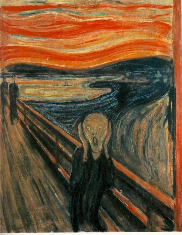 Edvard Munch: Výkřik / 1893