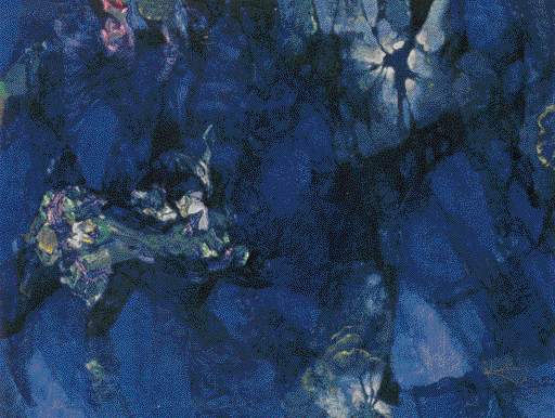 František Kupka: Modrá kompozice