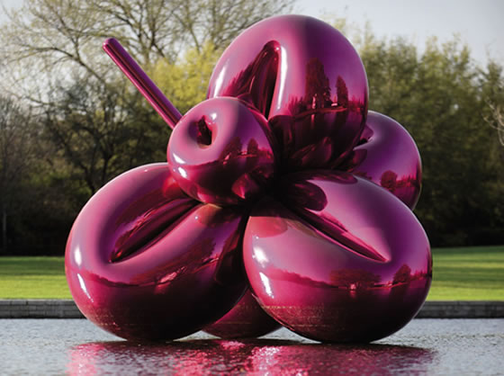 Jeff Koons: Balloon Flower (Magenta)