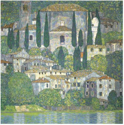 Gustav Klimt: Kirche im Casson