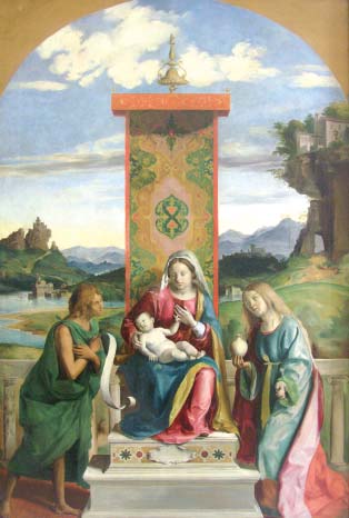 Vojtěch Hynais - Panna Maria s Ježíškem