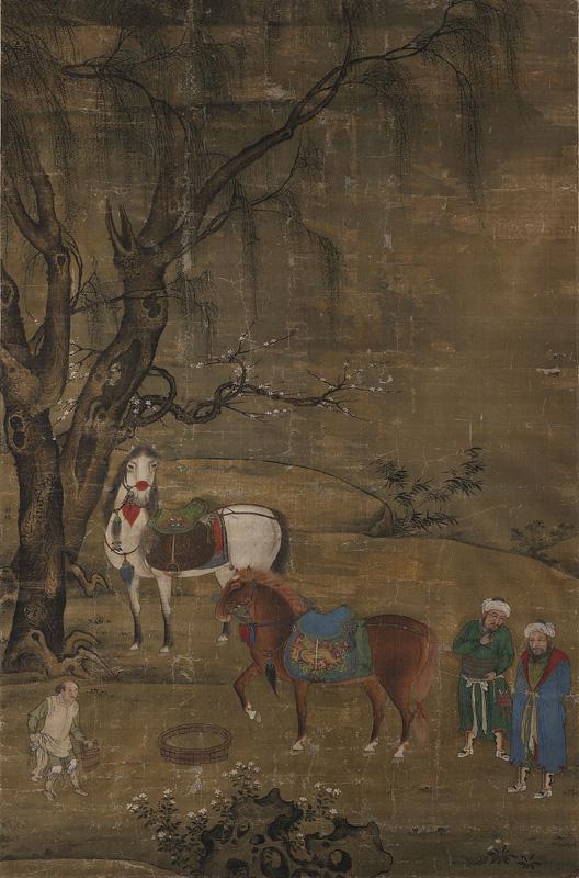 Chu Cchung: Napájení koní / 15. století