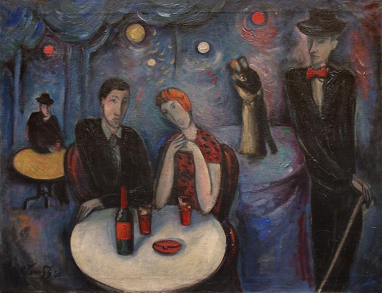 Karel Černý: Kavárna (Bar) / 1940