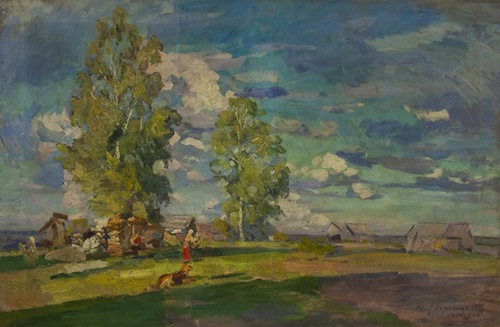 Konstantin Korovin: Letní den (Ochotino) / 1916