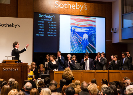 Edvard Munch: Výkřik / 1895 / cena: 120 milionů dolarů