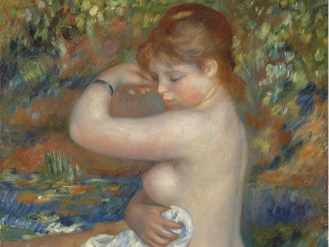August Renoir, Koupající se, 1888