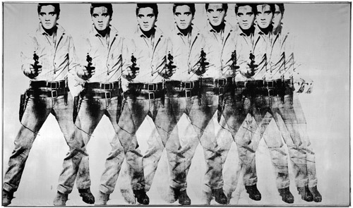 Andy Warhol: Eight Elvises